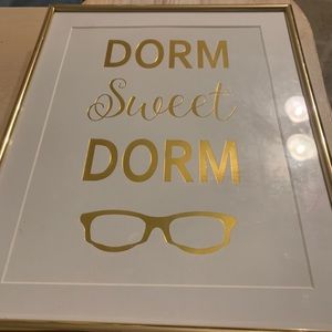 Francesca’s Dorm Sweet Dorm Wall Art